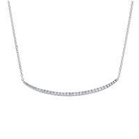 Collana Soprana Gioielleria Donna in Oro Diamante 0.56 Ct 234502 - 234502